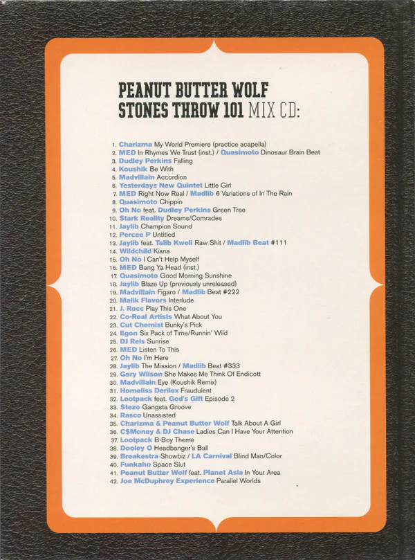 Various - Stones Throw 101 (CD, Mixed + DVD, Comp, NTSC) (Near Mint (NM or M-)) - Image 3