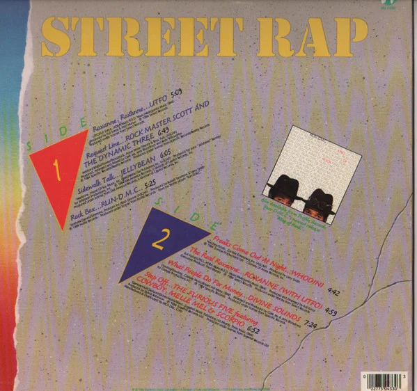Various - Street Rap (LP, Comp) (Near Mint (NM or M-)) - Image 2