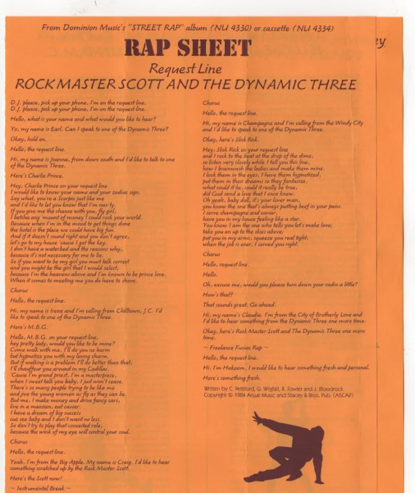 Various - Street Rap (LP, Comp) (Near Mint (NM or M-)) - Image 3