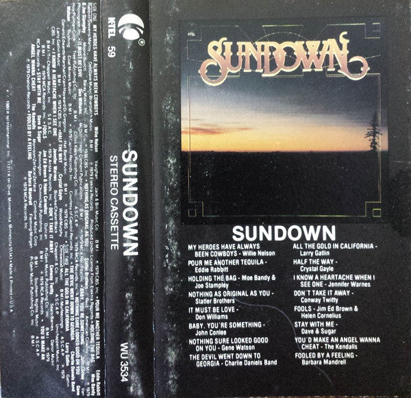 Various - Sundown (Cass, Comp) (Very Good Plus (VG+))