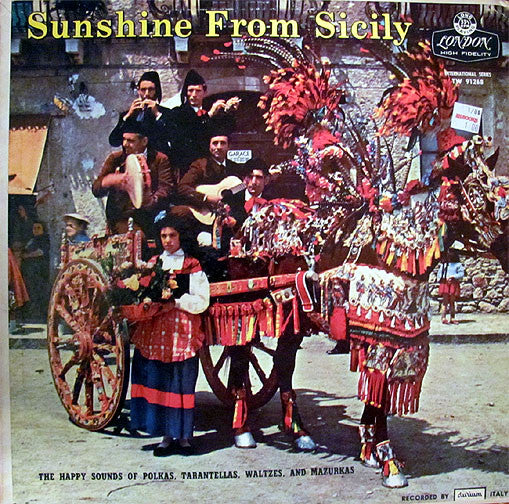 Various - Sunshine From Sicily (LP, Mono) (Near Mint (NM or M-))