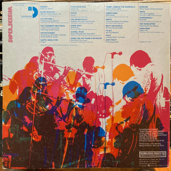 Various - Super Session (2xLP, Comp, Smplr) (Very Good Plus (VG+)) - Image 2