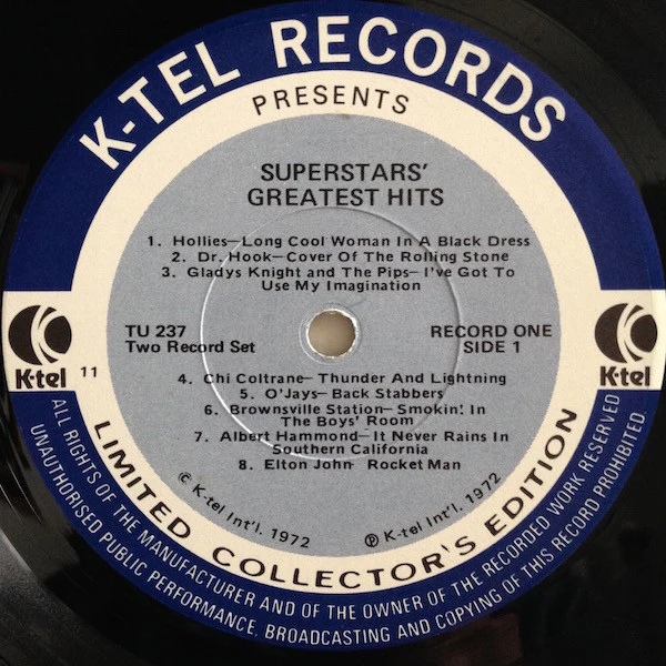 Various - Superstars Greatest Hits (2xLP, Comp) (Very Good (VG)) - Image 4