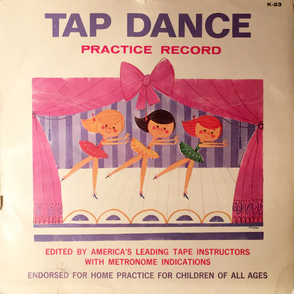 Various - Tap Dance Practice Record - With Metronome Indications (LP) (Very Good (VG))