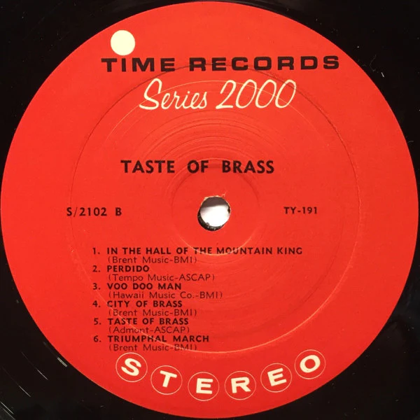 Various - Taste Of Brass (LP, Album) (Very Good Plus (VG+)) - Image 4