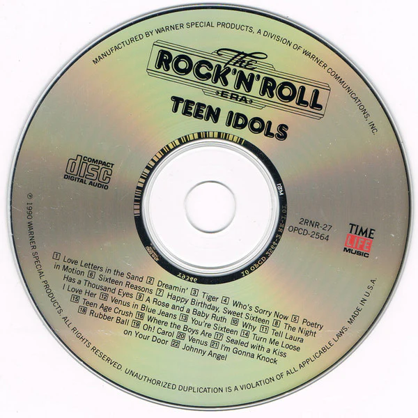 Various - Teen Idols (CD, Comp, RM) (Near Mint (NM or M-)) - Image 4