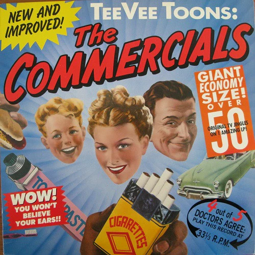 Various - TeeVee Toons: The Commercials (LP, Album, Comp) (Very Good Plus (VG+))