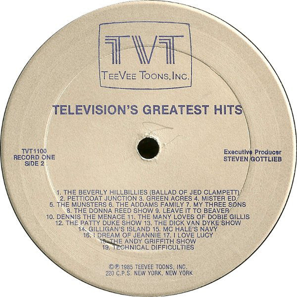 Various - Television's Greatest Hits (65 TV Themes! From The 50's And 60's) (2xLP, Comp, Gat) (Very Good Plus (VG+)) - Image 5