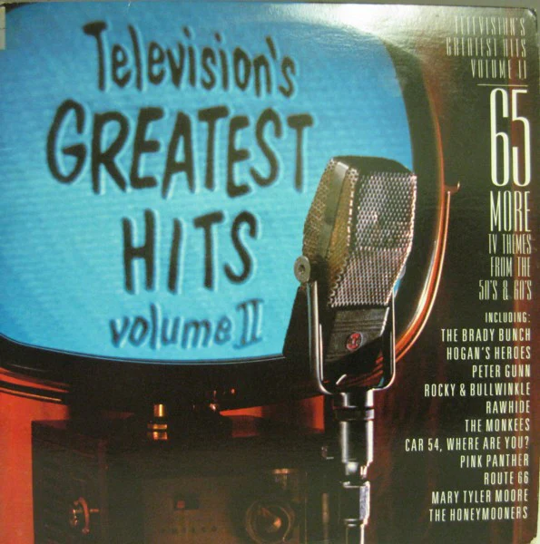 Various - Television's Greatest Hits, Volume II - (65 More TV Themes From The 50's & 60's) (2xLP, Comp) (Very Good Plus (VG+))