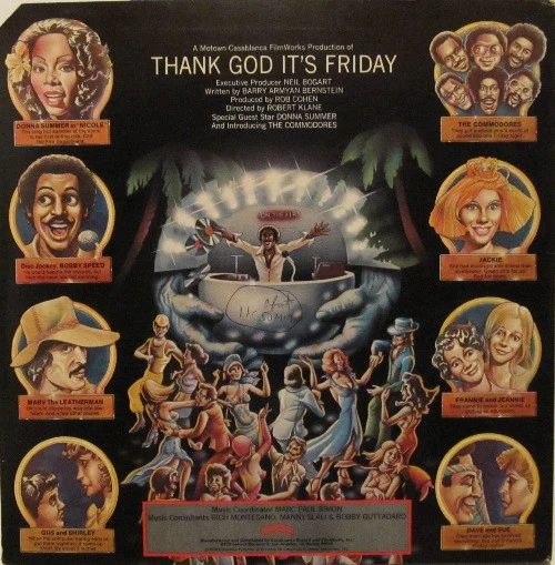 Various - Thank God It's Friday (The Original Motion Picture Soundtrack) (2xLP, Album, 2nd + 12", S/Sided, 2nd) (Very Good Plus (VG+)) - Image 2