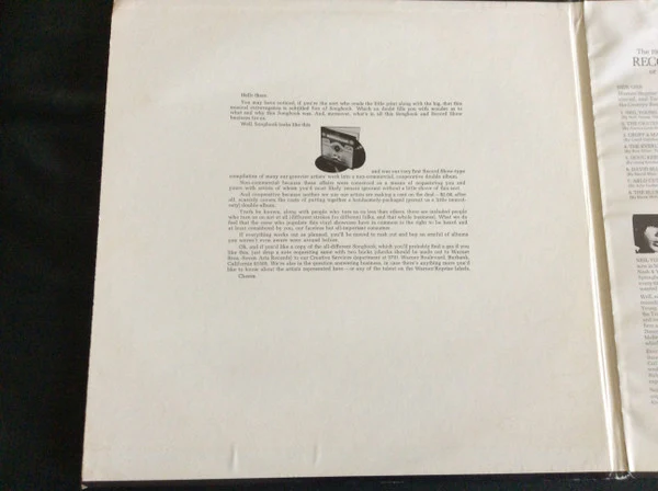 Various - The 1969 Warner/Reprise Record Show (2xLP, Comp, RP) (Near Mint (NM or M-)) - Image 2