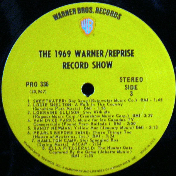 Various - The 1969 Warner/Reprise Record Show (2xLP, Comp, RP) (Very Good Plus (VG+)) - Image 5