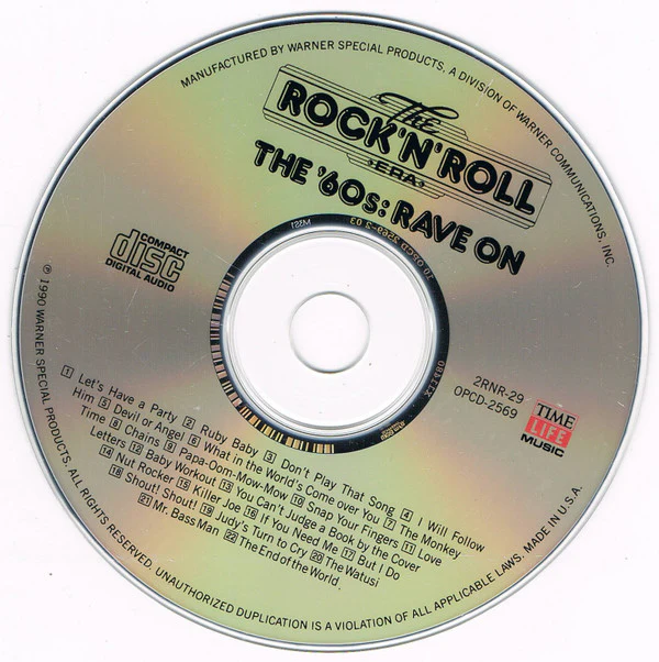 Various - The '60s: Rave On (CD, Comp, RM) (Near Mint (NM or M-)) - Image 4
