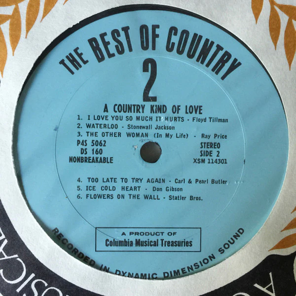 Various - The Best of Country (4xLP, Comp + Box) (Very Good Plus (VG+)) - Image 4