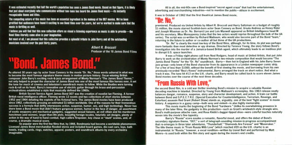 Various - The Best Of James Bond (30th Anniversary Collection) (CD, Comp, RE) (Near Mint (NM or M-)) - Image 5