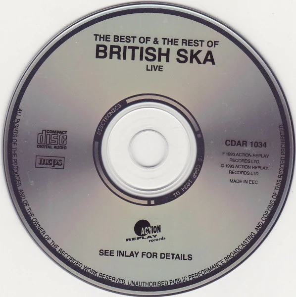 Various - The Best Of & The Rest Of British Ska Live (CD, Comp) (Near Mint (NM or M-)) - Image 2