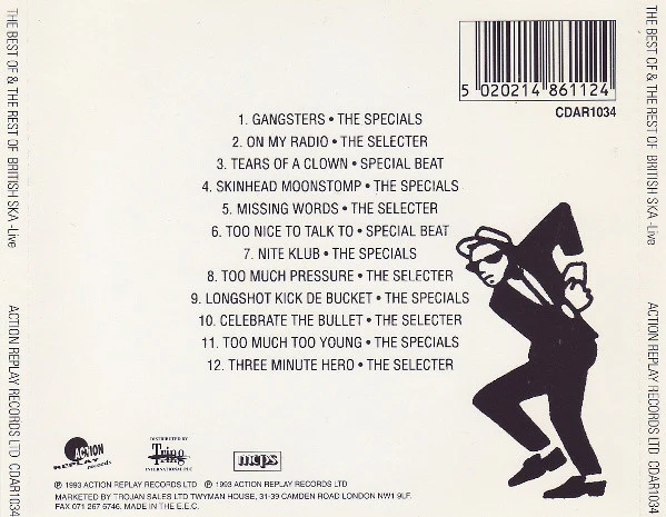 Various - The Best Of & The Rest Of British Ska Live (CD, Comp) (Near Mint (NM or M-)) - Image 3