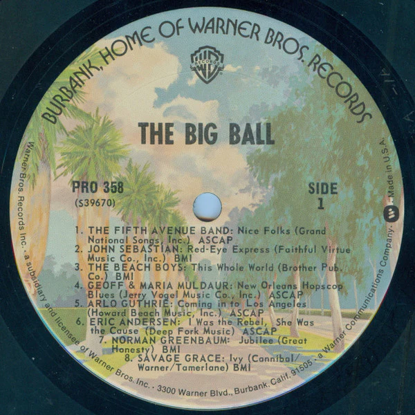 Various - The Big Ball (2xLP, Comp, RE, Smplr, Gat) (Very Good Plus (VG+)) - Image 3