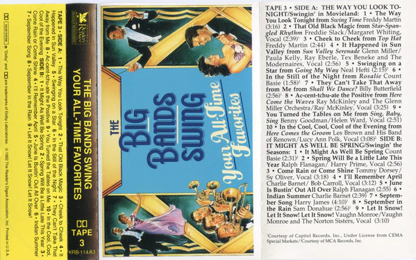Various - The Big Bands Swing Your All Time Favorites (4xCass, Comp, RM + Box) (Near Mint (NM or M-)) - Image 4