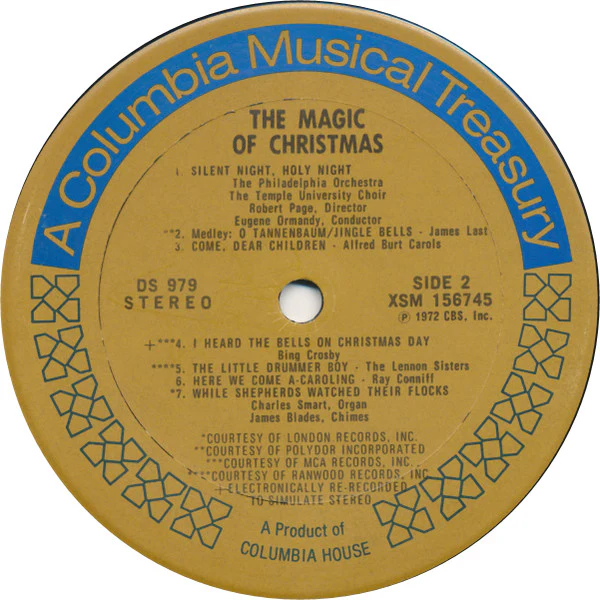 Various - The Magic Of Christmas (3xLP, Comp, Club) (Good Plus (G+)) - Image 4