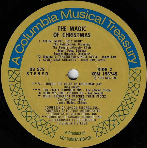Various - The Magic Of Christmas (3xLP, Comp, Club) (Very Good Plus (VG+)) - Image 4