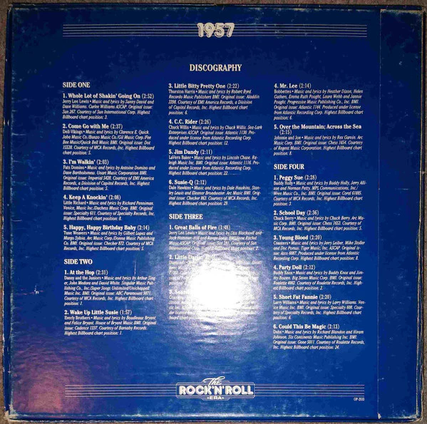 Various - The Rock 'N' Roll Era 1957 (2xLP, Comp, Mono, RM) (Very Good Plus (VG+)) - Image 2