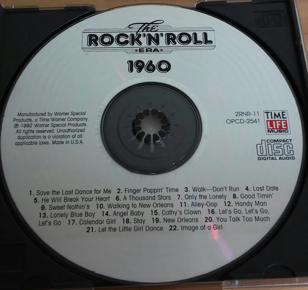 Various - The Rock ‘N’ Roll Era 1960 (CD, Comp, RE, RM) (Near Mint (NM or M-)) - Image 3
