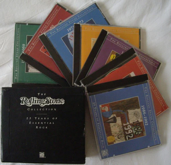 Various - The Rolling Stone Collection - 25 Years Of Essential Rock (Box, Fir + 7xCD, Comp) (Near Mint (NM or M-)) - Image 4