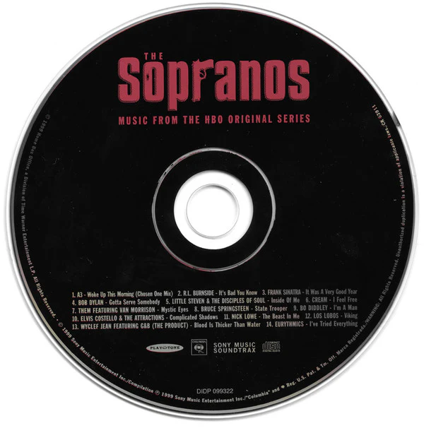 Various - The Sopranos (Music From The HBO Original Series) (CD, Comp) (Near Mint (NM or M-)) - Image 3