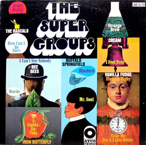 Various - The Super Groups (LP, Comp, CT) (Good Plus (G+))