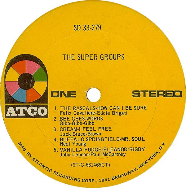 Various - The Super Groups (LP, Comp, CT) (Good Plus (G+)) - Image 3