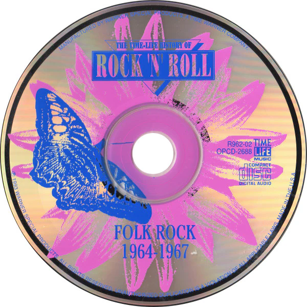 Various - The Time-Life History Of Rock 'N' Roll - Folk Rock 1964-1967 (CD, Comp) (Near Mint (NM or M-)) - Image 3