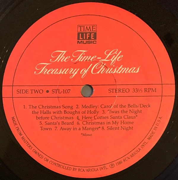 Various - The Time-Life Treasury Of Christmas (3xLP, Comp) (Mint (M)) - Image 4