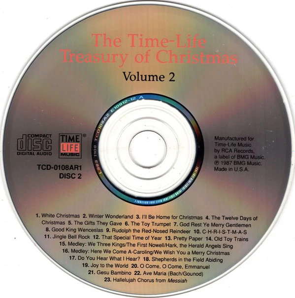 Various - The Time-Life Treasury Of Christmas, Volume Two (2xCD, Comp, RE) (Very Good Plus (VG+)) - Image 5