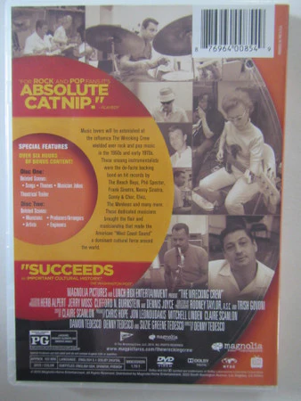 Various - The Wrecking Crew! There Was Only One Band Behind Them All (DVD, NTSC, Mus) (Mint (M)) - Image 2
