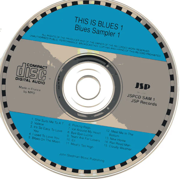 Various - This Is Blues (JSP Blues Sampler 1) (CD, Comp, Smplr) (Very Good Plus (VG+)) - Image 2