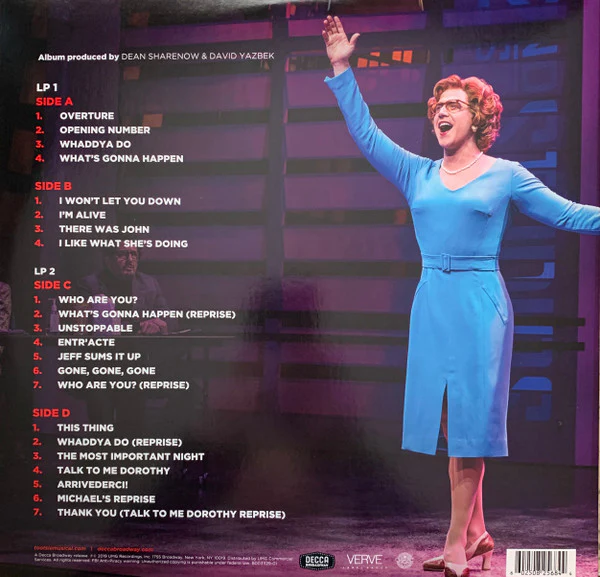 Various - Tootsie (Original Broadway Cast Album) NEW SEALED - Image 2