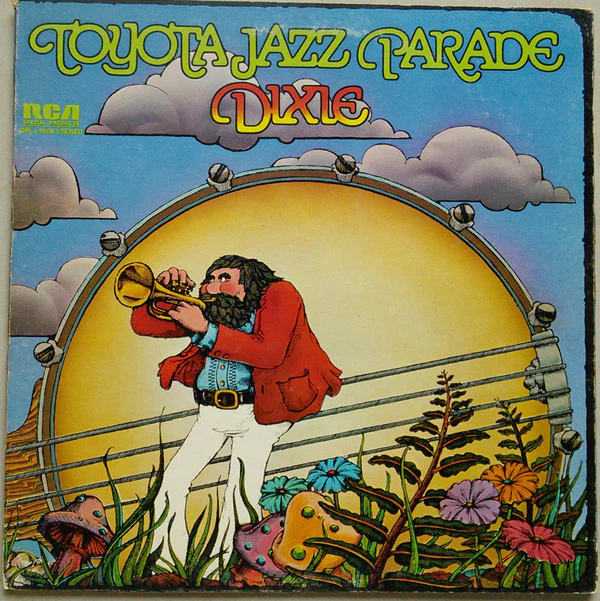 Various - Toyota Jazz Parade: Dixie / Rock (LP, Comp, Gat) (Near Mint (NM or M-))