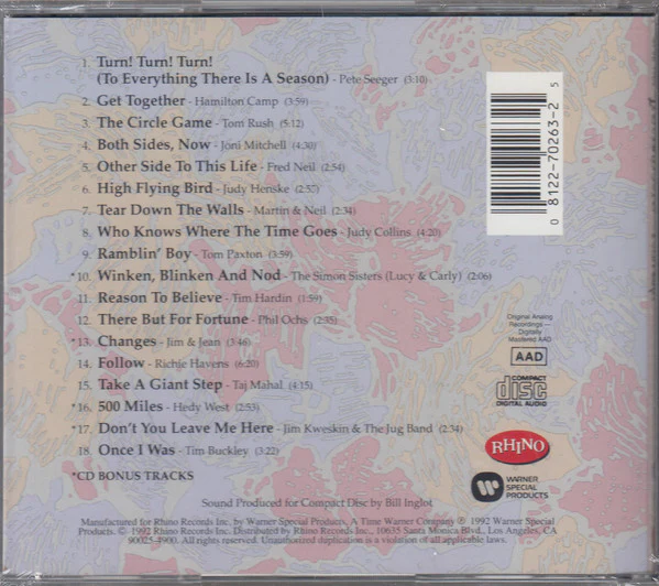 Various - Troubadours Of The Folk Era Volume Two (CD, Comp) (Near Mint (NM or M-)) - Image 2