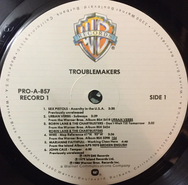 Various - Troublemakers (2xLP, Comp, Smplr, All) (Near Mint (NM or M-)) - Image 5
