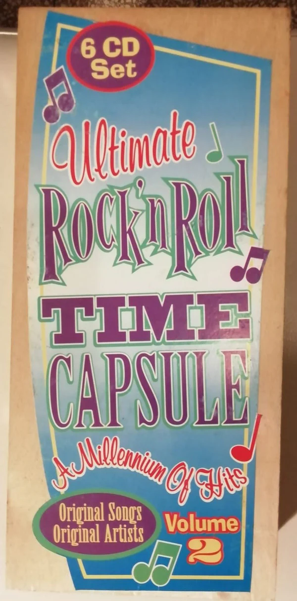 Various - Ultimate Rock 'n Roll Time Capsule - A Millennium Of Hits Volume 2 (Box, Woo + 6xCD, Comp) (Near Mint (NM or M-))