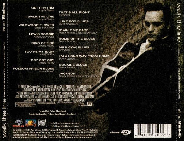 Various - Walk The Line (Original Motion Picture Soundtrack) (CD, Comp, Enh) (Very Good Plus (VG+)) - Image 2