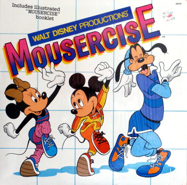 Various - Walt Disney Productions' Mousercise (LP, Album, PRC) (Very Good Plus (VG+))
