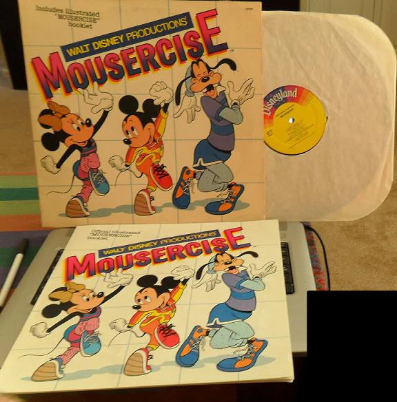 Various - Walt Disney Productions' Mousercise (LP, Album, PRC) (Very Good Plus (VG+)) - Image 5