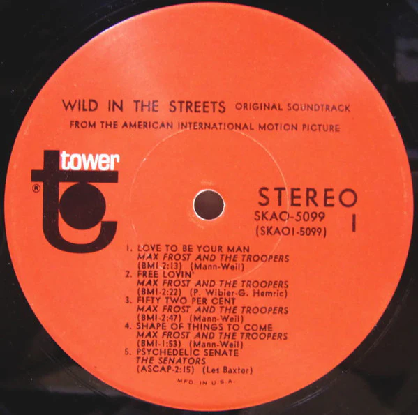 Various - Wild In The Streets (LP, Album) (Very Good (VG)) - Image 4