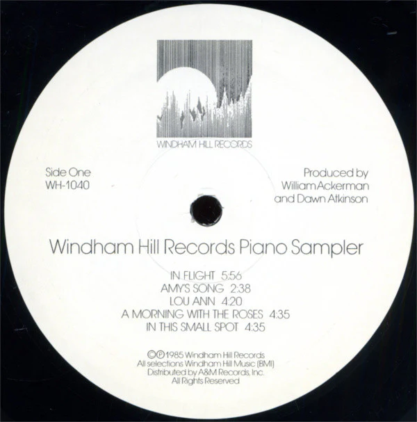 Various - Windham Hill Records Piano Sampler (LP, Album, Smplr, EMW) (Near Mint (NM or M-)) - Image 3