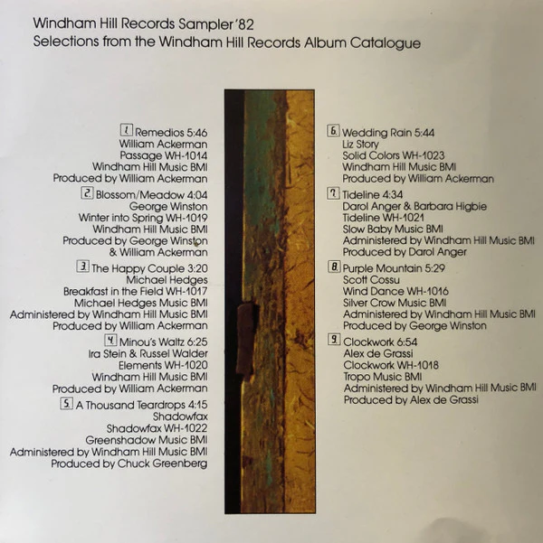 Various - Windham Hill Records Sampler '82 (CD, Smplr) (Near Mint (NM or M-)) - Image 4
