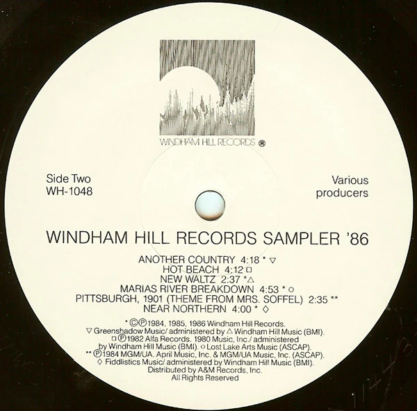 Various - Windham Hill Records Sampler '86 (LP, RE, Smplr, EMW) (Near Mint (NM or M-)) - Image 4