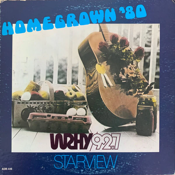 Various - WRHY 92.7 presents Homegrown '80 (LP, Album, Comp) (Very Good Plus (VG+))