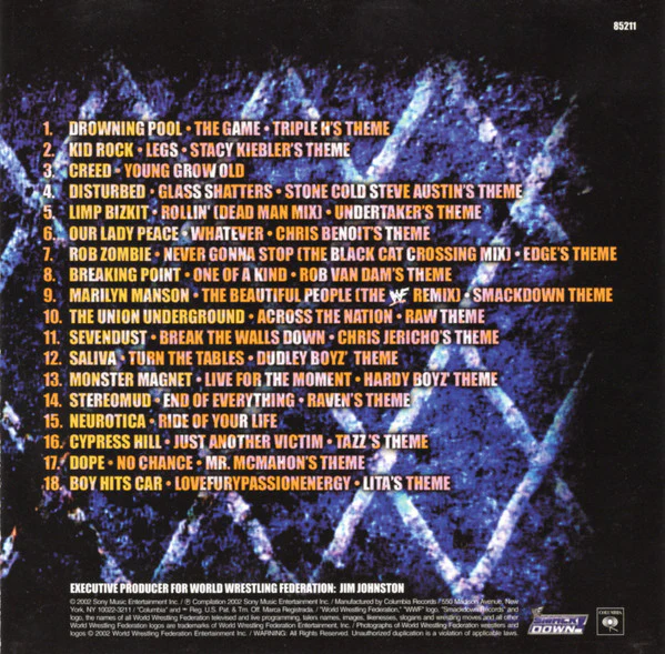 Various - WWF Forceable Entry (CD, Comp) (Near Mint (NM or M-)) - Image 5